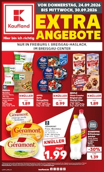 Aktueller Kaufland Prospekt (Bad Krozingen, 8 Seiten zum blättern Kaufland Prospekt EXTRA-ANGEBOTE mit 8 Seiten