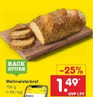 Weltmeisterbrot im Angebot bei Netto Marken-Discount in Neunkirchen Weltmeisterbrot Angebote von Backstube bei Netto Marken-Discount Neunkirchen für 1,49 €