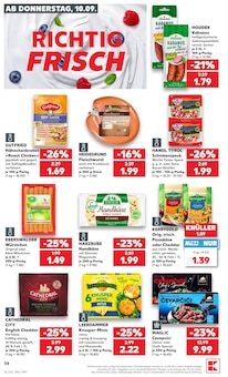 Quarkbällchen Angebot im Kaufland Prospekt, gültig von 07.09.2026 bis 09.09.2026 Quarkbällchen Angebot im aktuellen Kaufland Prospekt auf Seite 43