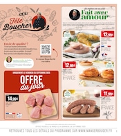 Saucisse Angebote im Prospekt "Fête du Boucher" von Supermarchés Match Saucisse Angebote im Prospekt "Fête du Boucher" von Supermarchés Match auf Seite 3