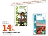 Opération Guides du Routard dans le catalogue E.Leclerc
