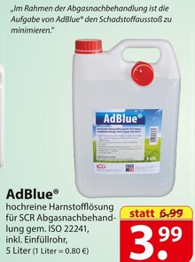 AdBlue Harnstofflösung