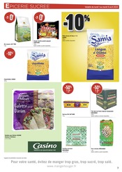 Promo Saucisse dans le catalogue Casino Supermarchés du moment à la page 7
