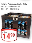 Äppler Cola im Angebot bei GLOBUS in Gießen Äppler Cola Angebote von Kelterei Possmann bei GLOBUS Gießen für 14,99 €