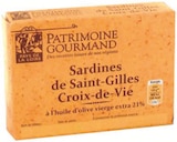 Sardines de Saint-Gilles Croix-de-Vie - PATRIMOINE GOURMAND en promo chez Supermarchés Match Villeneuve-d'Ascq à 3,79 €