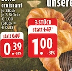 Butter Croissant Angebote bei E center Hürth für 0,39 €