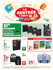 Promos Cartable dans le catalogue "LES TOPS" de Auchan Hypermarché Cartable en promo dans le catalogue Auchan Hypermarché à la page 30