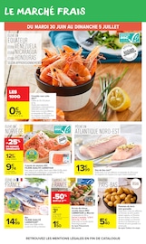 Saumon en promo dans le catalogue Carrefour Market à la page 19