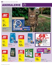 Promos Croquettes chat stérilisé dans le catalogue "FÊTE DES ÉCOLES" de Carrefour à la page 48