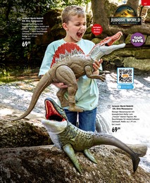 Jurassic World im Smyths Toys Prospekt "Toys Superstores" auf Seite 147