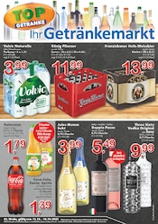 Aktueller TOP Getränke Prospekt mit Bier, "Aktuelle Angebote", Seite 1