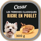 Pâtée en terrine pour chien au poulet - Cesar en promo chez Netto Pâtée en terrine pour chien au poulet - Cesar dans le catalogue Netto