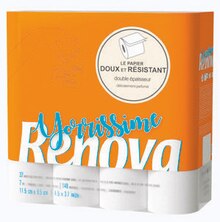 Cosmétiques Bio - RENOVA dans le catalogue Carrefour Papier toilette Yorrissime - RENOVA à 6,99 € en promo chez Carrefour
