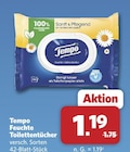 Aktuelles Feuchte Toilettentücher Angebot bei combi in Bielefeld ab 1,19 €