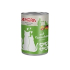 AMORA Cat Fleisch pur mit Kaninchen 400 g im Angebot bei Zookauf in Hannover AMORA Cat Fleisch pur mit Kaninchen 400 g Angebote von Amora bei Zookauf Hannover für 1,39 €