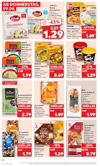 Kartoffeln im Kaufland Prospekt "KNÜLLER" mit 70 Seiten (Düsseldorf)