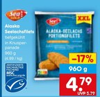 Alaska Seelachsfilets Angebote von SeaGold bei Netto Marken-Discount Göppingen für 4,79 €