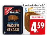 Schweine-Nackensteaks in Paprika-Marinade bei EDEKA im Bodenwöhr Prospekt für 4,59 €