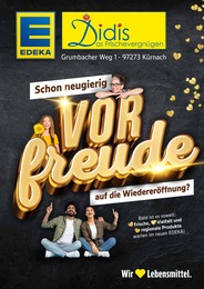 EDEKA Prospekt: "WIEDERERÖFFNUNG", 2 Seiten, 11.08.2025 - 11.08.2025