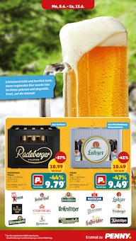 Bier im aktuellen Penny Prospekt (Rostock) Bier im Penny Prospekt "Wer günstig will, muss Penny." mit 46 Seiten (Rostock)