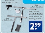 Duschabstreifer im ALDI SÜD Prospekt Duschabstreifer von HOME CREATION im aktuellen ALDI SÜD Prospekt für 2,99 €