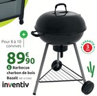 Barbecue charbon de bois Bazalt - Inventiv en promo chez Mr.Bricolage Lanester à 89,90 €
