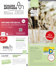 LINDA Premiumapotheke Bad Harzburg Prospekt der aktuellen Woche, gültig von 01.02.2026 bis 28.02.2026 Aktueller LINDA Premiumapotheke Bad Harzburg Prospekt "Aktuelle Angebote" mit 3 Seiten