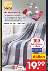 XXL Wohndecke Angebote von DEKOR bei Netto Marken-Discount Ingolstadt für 19,99 €