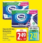 wisch & weg Küchentücher Angebote von Zewa bei EDEKA Leipzig für 2,22 €
