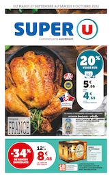 Super U Catalogue "Commerçants autrement", 40 pages, Lacanau Ocean, 27/09/2022 - 09/10/2022 Super U Catalogue "Commerçants autrement", 40 pages, Lacanau Ocean, 27/09/2022 - 09/10/2022