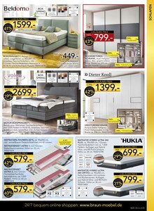 Bier im BRAUN Möbel-Center Prospekt "60 JAHRE BRAUN MÖBEL-CENTER" mit 18 Seiten (Reutlingen)