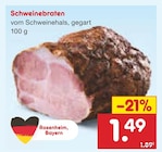 Schweinebraten im Angebot bei Netto Marken-Discount in Regensburg Schweinebraten Angebote bei Netto Marken-Discount Regensburg für 1,49 €