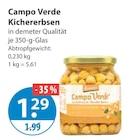 Aktuelles Kichererbsen Angebot bei V-Markt in Kaufbeuren ab 1,29 €
