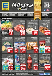 EDEKA Prospekt für Soest: "Aktuelle Angebote", 24 Seiten, 25.08.2025 - 30.08.2025