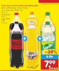 Aktuelle Coca Cola Angebote bei Netto Marken-Discount in Osnabrück Aktuelles Coca-Cola, Fanta, Sprite oder Mezzo MixCoca-Cola Angebot bei Netto Marken-Discount in Osnabrück ab 7,99 €