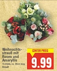 Weihnachtsstrauß mit Rosen und Amaryllis von  im aktuellen E center Prospekt für 9,99 €