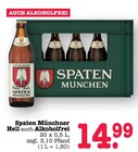 Münchner Hell im Angebot bei E center in Mainz Münchner Hell Angebote von Spaten bei E center Mainz für 14,99 €
