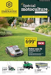 Prospectus Espace Emeraude à Castelnaudary, "Spécial motoculture", 20 pages, 25/02/2026 - 28/03/2026