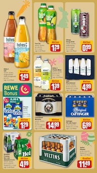 Bier im REWE Prospekt "Dein Markt" mit 34 Seiten (Mannheim)