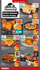 Fleisch im Penny Prospekt in Saarbrücken Aktueller Penny Prospekt mit Fleisch, "Wer günstig will, muss Penny.", Seite 8