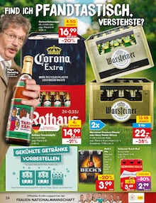 Warsteiner im Netto Marken-Discount Prospekt "Aktuelle Angebote" mit 70 Seiten (Offenbach (Main))