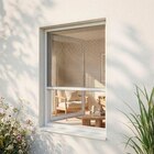 Store moustiquaire aluminium blanc pour fenêtre L. 125 x H. 170 cm - Castorama à Créteil Store moustiquaire aluminium blanc pour fenêtre L. 125 x H. 170 cm en promo chez Castorama Créteil à 24,90 €
