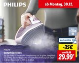 Dampfbügeleisen Angebote von PHILIPS bei Lidl Stendal für 29,99 €