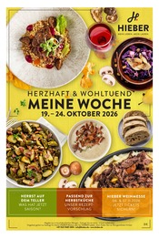 Prospectus Supermarchés Hieber en cours à Brunstatt et alentours, "HIEBER", 17 pages, 19/10/2026 - 24/10/2026 Catalogue Supermarchés Hieber en cours à Brunstatt et alentours, "HIEBER", 17 pages, 19/10/2026 - 24/10/2026