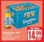Hell von Benediktiner für 14,99 € bei EDEKA im Angebot Hell von Benediktiner im aktuellen EDEKA Prospekt