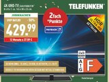 4K-UHD-TV D65U980B2CW Angebote von Telefunken bei Marktkauf Sundern für 429,99 €