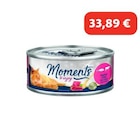 MOMENTS Adult Thon et bœuf 24x70 g en promo à 33,89 € chez Maxi Zoo MOMENTS Adult Thon et bœuf 24x70 g dans le catalogue Maxi Zoo