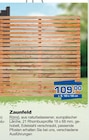 Zaunfeld Angebote bei Bauzentrum Borgers Wesel für 109,00 €