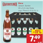 Aktuelles Biere Angebot bei Netto Marken-Discount in Freising ab 7,49 €