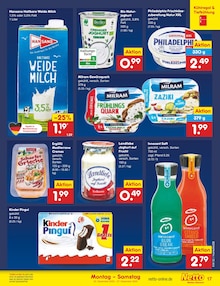 Milch im aktuellen Netto Marken-Discount Prospekt (Salzgitter) Milch im Netto Marken-Discount Prospekt "Aktuelle Angebote" mit 58 Seiten (Salzgitter)